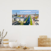 Kopenhagen Denemarken Poster (Keuken)