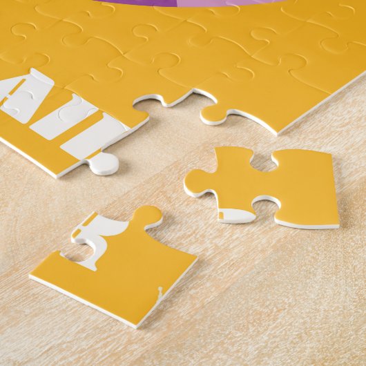 Kopenhagen, Denemarken, poster van het klassieke r Legpuzzel (Zijkant)