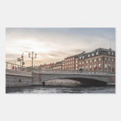 Kopenhagen Denemarken Rechthoekige Sticker (Voorkant)