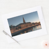 Kopenhagen Denemarken Rechthoekige Sticker (Envelop)