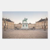 Kopenhagen Denemarken Rechthoekige Sticker (Voorkant)