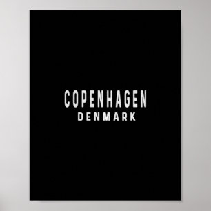 Kopenhagen Denemarken - Reis Vakantie Weekend Poster