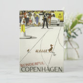  Kopenhagen Denemarken ReisKaart (Staand voorkant)