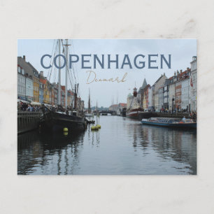 Kopenhagen Denemarken Reizen Briefkaart