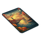 Kopenhagen Denemarken Reizen Magneet (Rechterzijde)