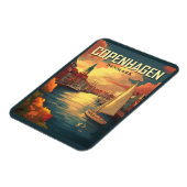 Kopenhagen Denemarken Reizen Magneet (Linkerzijde)