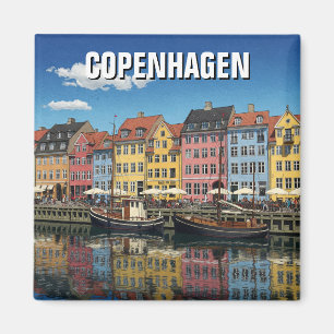 Kopenhagen Denemarken Reizen Magneet