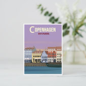 Kopenhagen Denemarken Reizen  stad Europa Briefkaart (Staand voorkant)