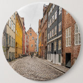 Kopenhagen Denemarken Ronde Button 6,0 Cm (Voorkant)