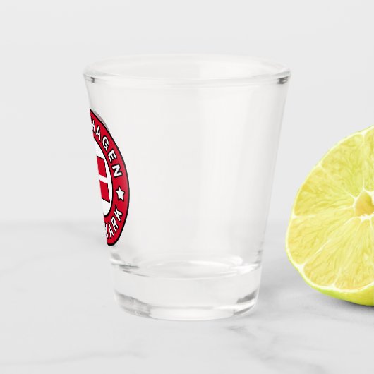 Kopenhagen Denemarken Shot Glas (Rechts)