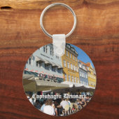 Kopenhagen, Denemarken Sleutelhanger (Voorkant)