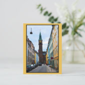 Kopenhagen, Denemarken, stadhuis Briefkaart (Staand voorkant)