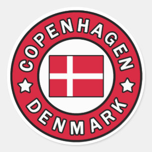 Kopenhagen Denemarken sticker