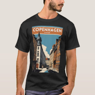 Kopenhagen Denemarken T-shirt