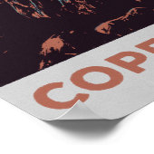 Kopenhagen Denemarken, The Little Mermaid standpos Poster (Hoek)