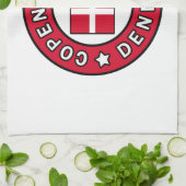 Kopenhagen Denemarken Theedoek (Gevouwen)