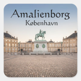 Kopenhagen Denemarken Vierkante Sticker