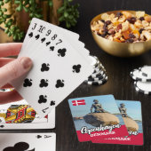 Kopenhagen Denemarken Zeemeermin Pokerkaarten (Insitu)