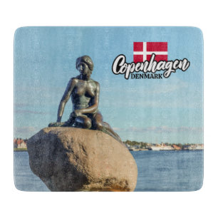 Kopenhagen Denemarken Zeemeermin Snijplank