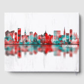 Kopenhagen Denmark Skyline Gastenboek (Achterkant)