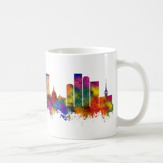 Kopenhagen Denmark Skyline Koffiemok (Rechts)