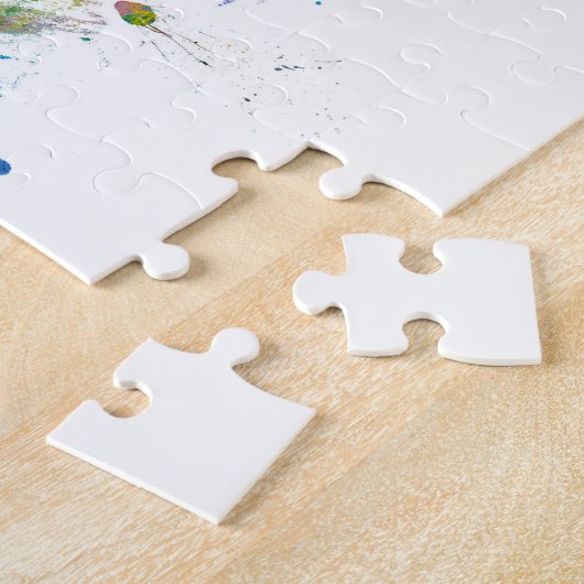 Kopenhagen Denmark Skyline Legpuzzel (Zijkant)