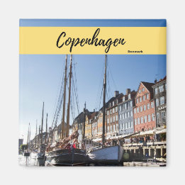 Kopenhagen Denmark Souvenir Magnet