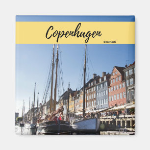 Kopenhagen Denmark Souvenir Magnet