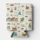 Kopenhagen Doodles, Denemarken . Blikjeskoeler (Achterkant)