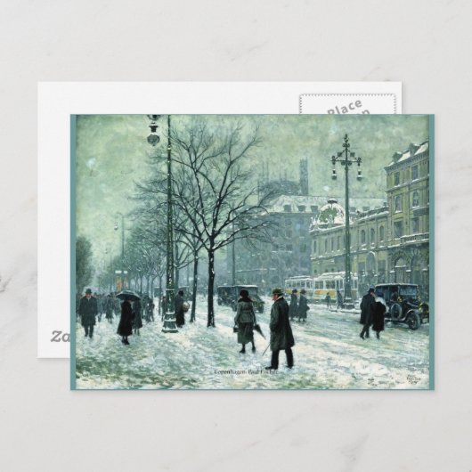 Kopenhagen door Paul Fischer Briefkaart (Voorkant / Achterkant)