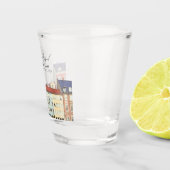 Kopenhagen foto bruiloft gunst gejuich shot glas (Rechts)