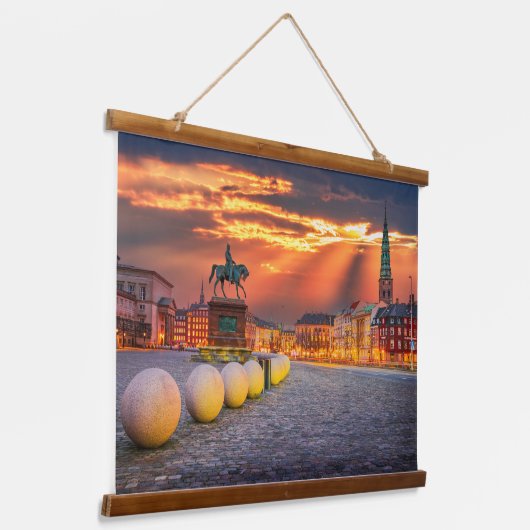 Kopenhagen Hangend Wandkleed (Gebogen)