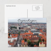 kopenhagen - kanaal briefkaart (Voorkant / Achterkant)