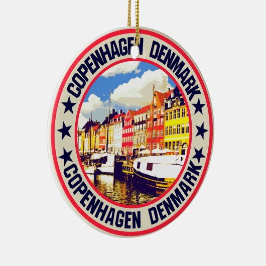 Kopenhagen Keramisch Ornament (Rechts)