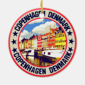 Kopenhagen Keramisch Ornament (Achterkant)