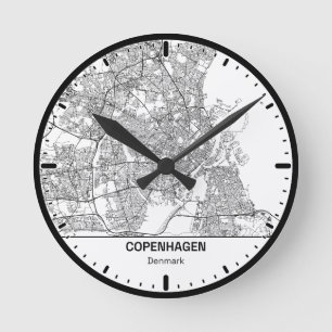 Kopenhagen Klok Stad Lijn Kunst