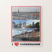 Kopenhagen - legpuzzel (Verticaal)