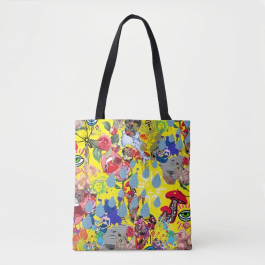 Kopenhagen Mashup Tote Tas (Voorkant)