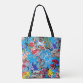 Kopenhagen Mashup Tote Tas (Achterkant)