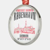 Kopenhagen Metalen Ornament (Links)