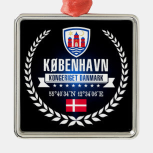 Kopenhagen Metalen Ornament
