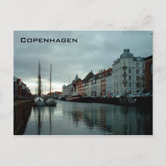 Kopenhagen - Ny Haven Briefkaart (Voorkant)