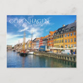 Kopenhagen, Nyhavn Briefkaart (Voorkant)
