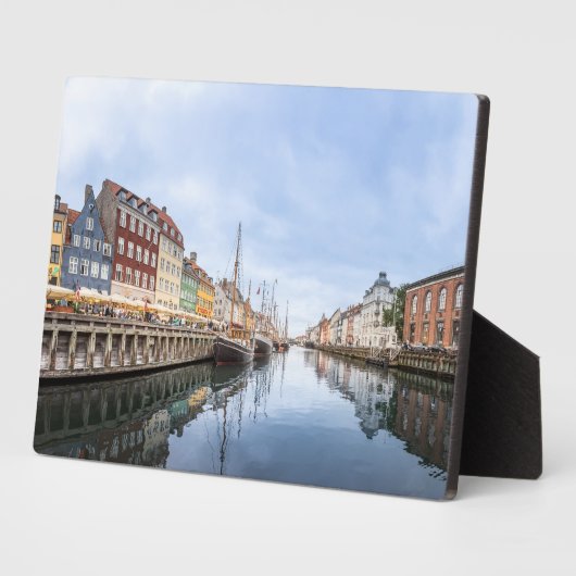 Kopenhagen Nyhavn Fotoplaat (Zijkant)