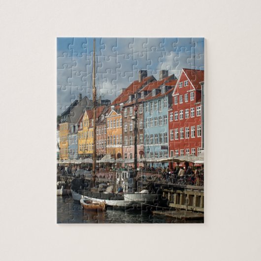 Kopenhagen Nyhavn Legpuzzel (Verticaal)