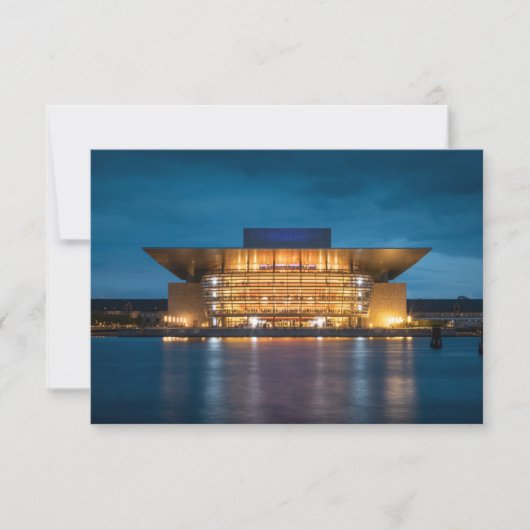 Kopenhagen Opera House Card (Voorkant)