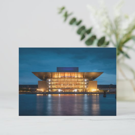Kopenhagen Opera House Card (Staand voorkant)