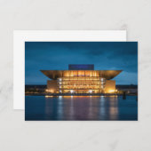 Kopenhagen Opera House Card (Voorkant / Achterkant)