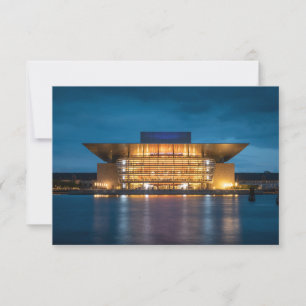 Kopenhagen Opera House Card
