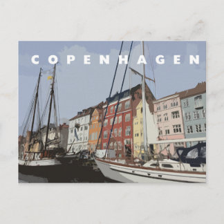 Kopenhagen-postkaart Briefkaart